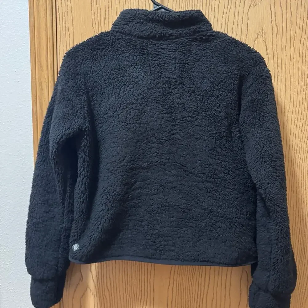 Athleta girls teddy bear jacket size 12